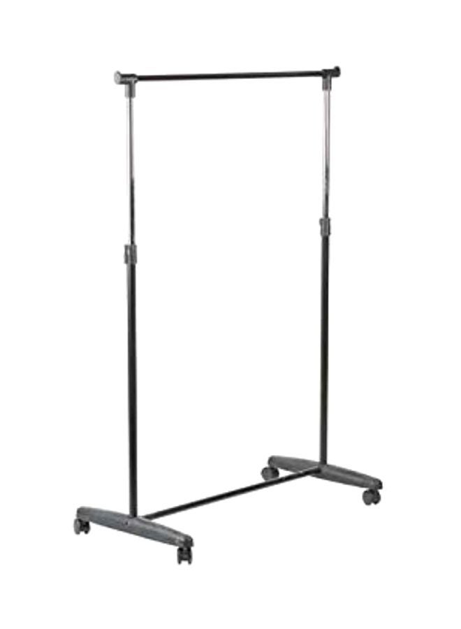 The Living Single Pole Cloth Rack Silver/Grey