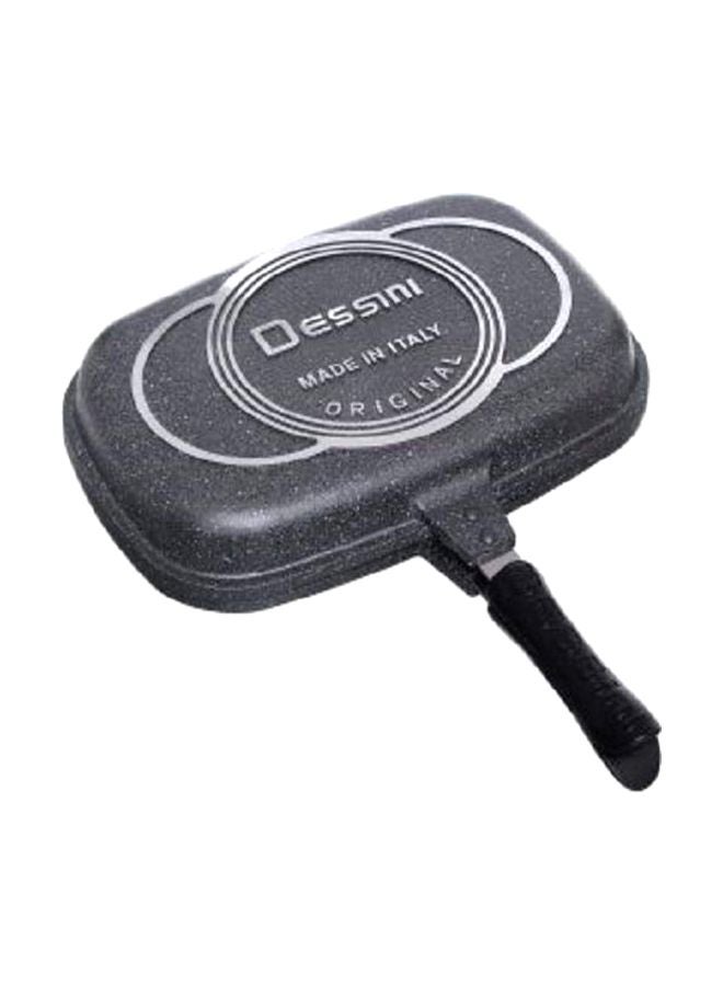DESSINI Double Grill Pan Black/Silver 40cm  - Image 1