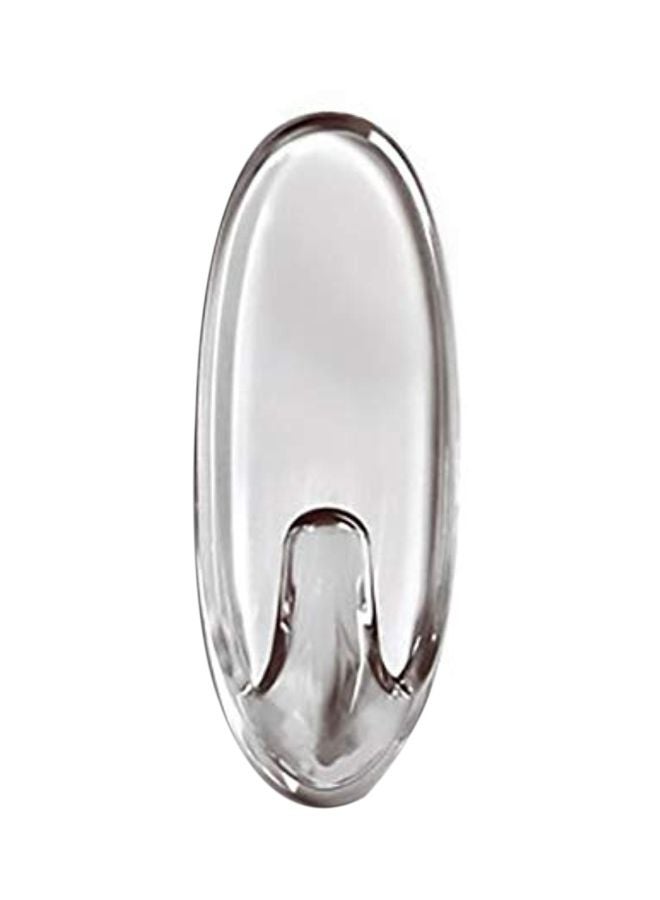 Command 6-Piece Utility Hook And Strip Set Clear