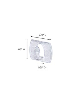 3M 20-Piece Command Clips Clear  - Image 2