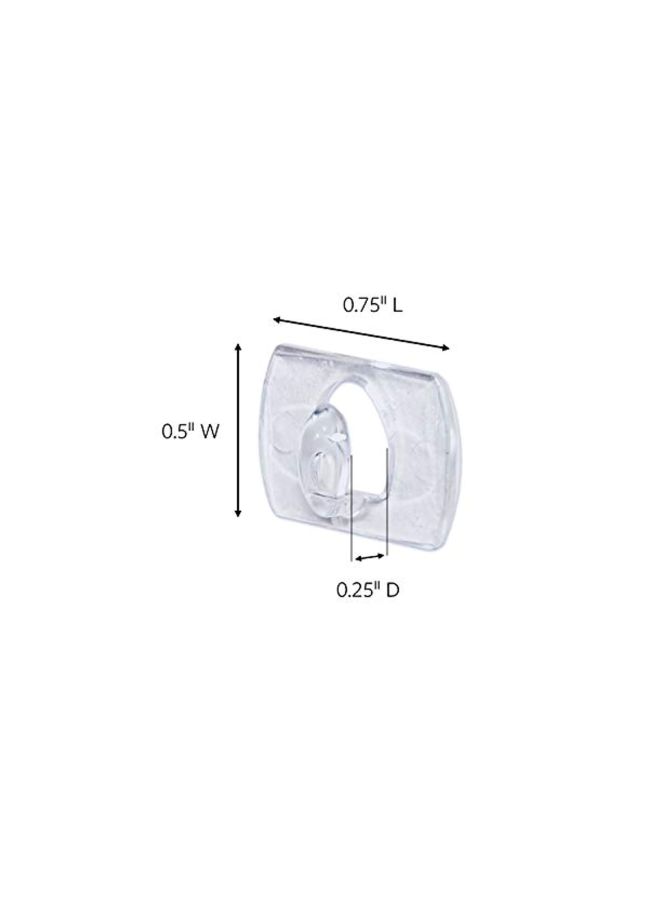 3M - 20-Piece Command Clips Clear - Image 1