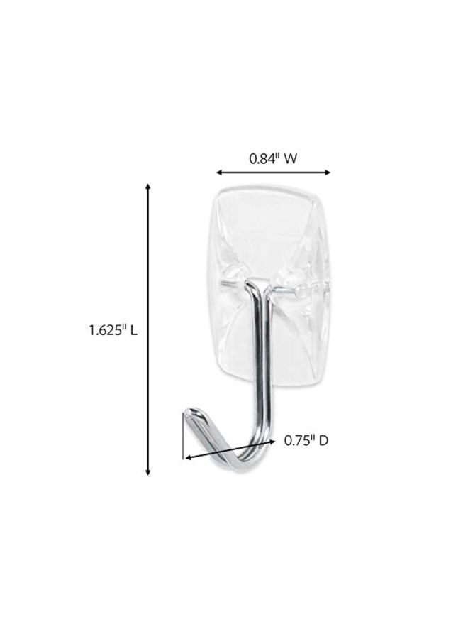 3M 3-Piece Wire Hooks Silver - Image 2