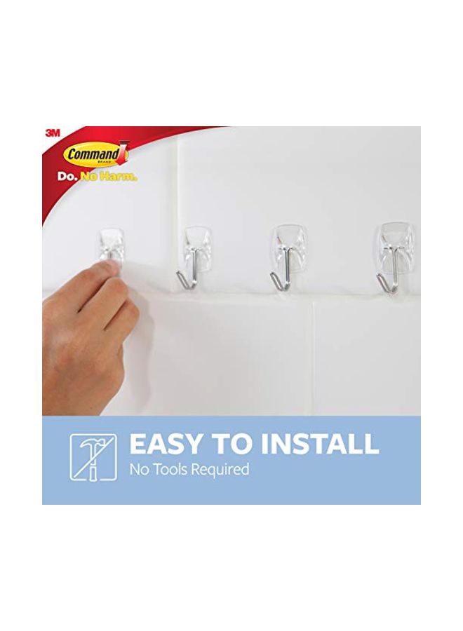 3M 3-Piece Wire Hooks Silver - Image 4