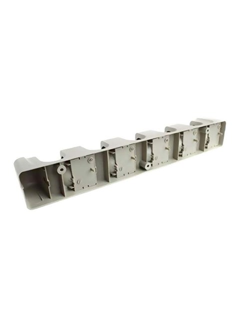 Multi-Functional Wall Rack Holder Grey 45x6x7.5cm