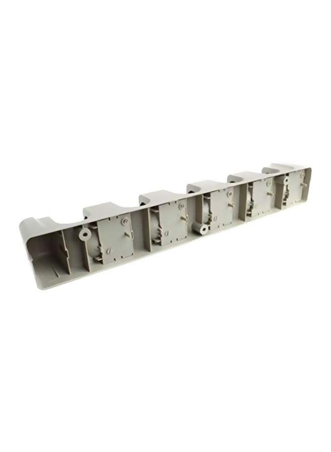 Multi-Functional Wall Rack Holder Grey 45x6x7.5cm