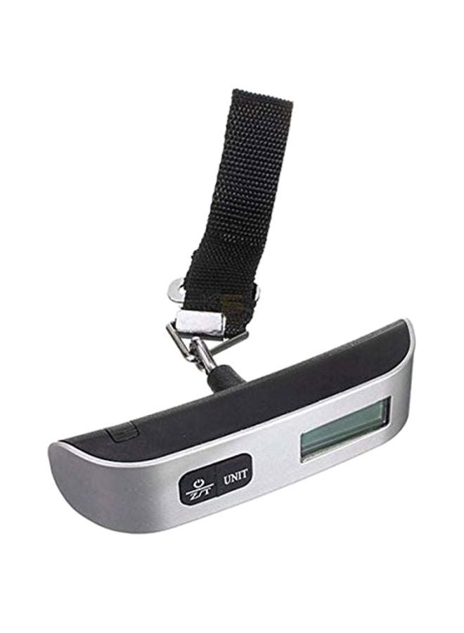Homeking - Electronic Hand Carry Luggage Mini LCD Scale Black/Silver - Image 1