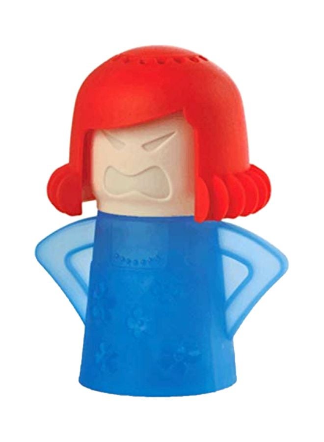 Angry Mama Microwave Oven Steam Cleaner Blue/Red 
