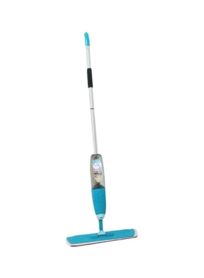 Aluminium Mop With Sprayer White/Blue - Image 1