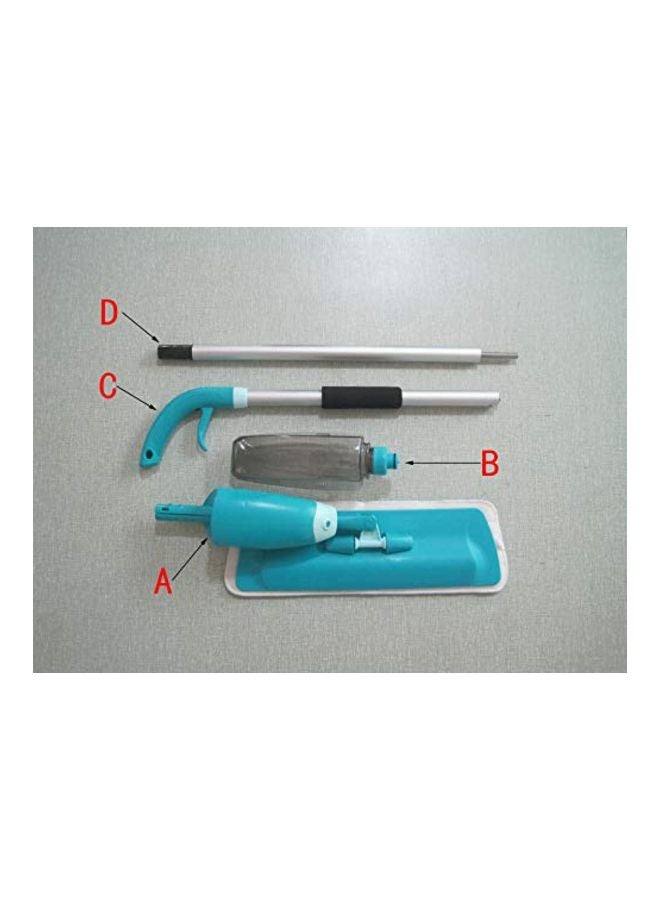 Minda Sanitary Mop With Spray Blue/Silver  - Image 5