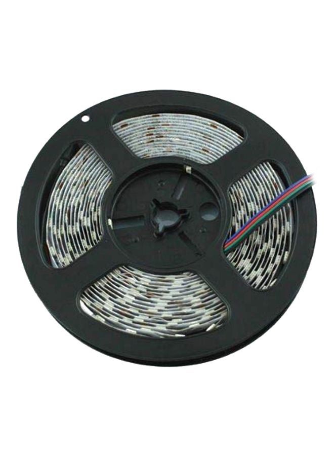 Waterproof RGB LED Strip Light With Remote Control Black/Grey 5meter