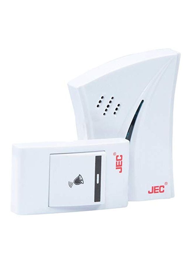 JEC Wireless Door Bell Set White/Blue - Image 3