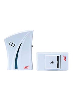 JEC Wireless Door Bell Set White/Blue  - Image 1