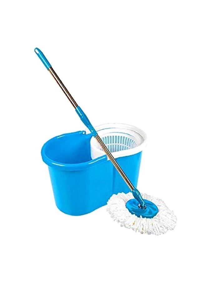 ممسحة مزودة بمشبك سحري مع دلو أزرق/رمادي - Image 1