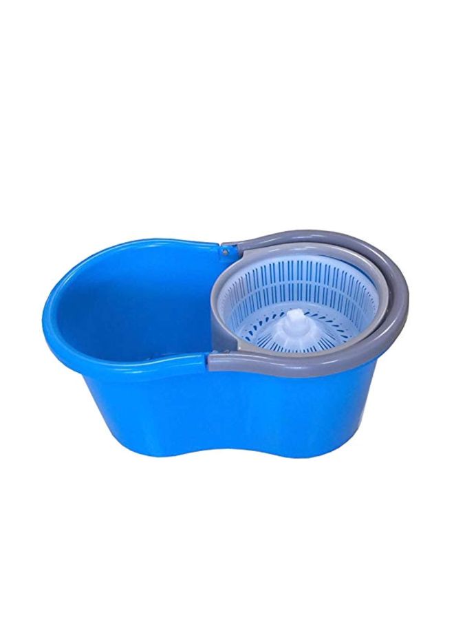 ممسحة مزودة بمشبك سحري مع دلو أزرق/رمادي - Image 3