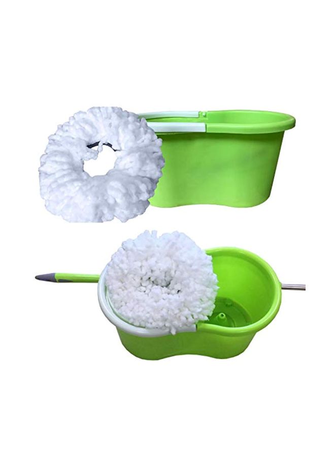 Spinning Mop And Bucket Set Green/White - Image 4