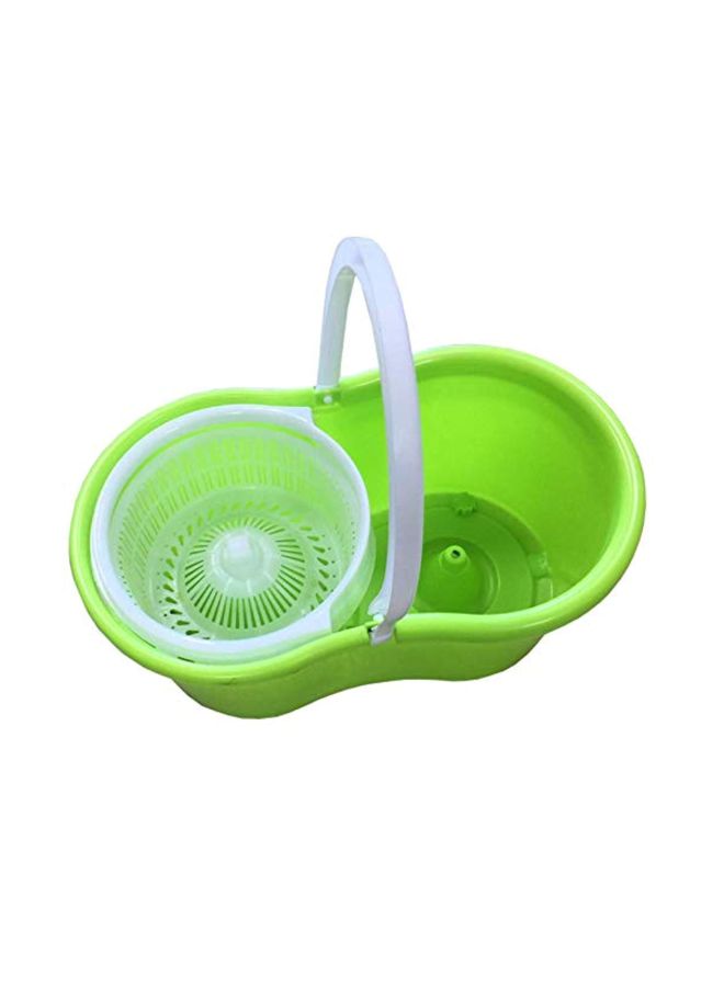 Spinning Mop And Bucket Set Green/White - Image 5