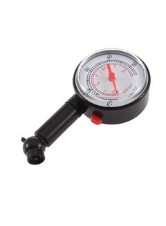 Generic Gauge Meter Pressure Tyre Measurement Tool Black/White 