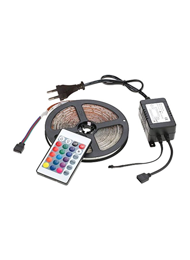 ماركة غير محددة شريط إضاءة LED مع جهاز تحكم عن بعد أحمر / أخضر / أزرق 5متر  - Image 1