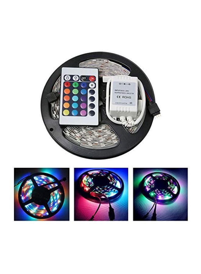 Generic - LED Strip Light With Remote Control Black/Clear/White - Image 1