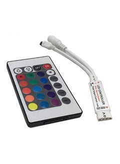 Generic LED Strip Light With Remote White/Red/Blue 5meter  - Image 2