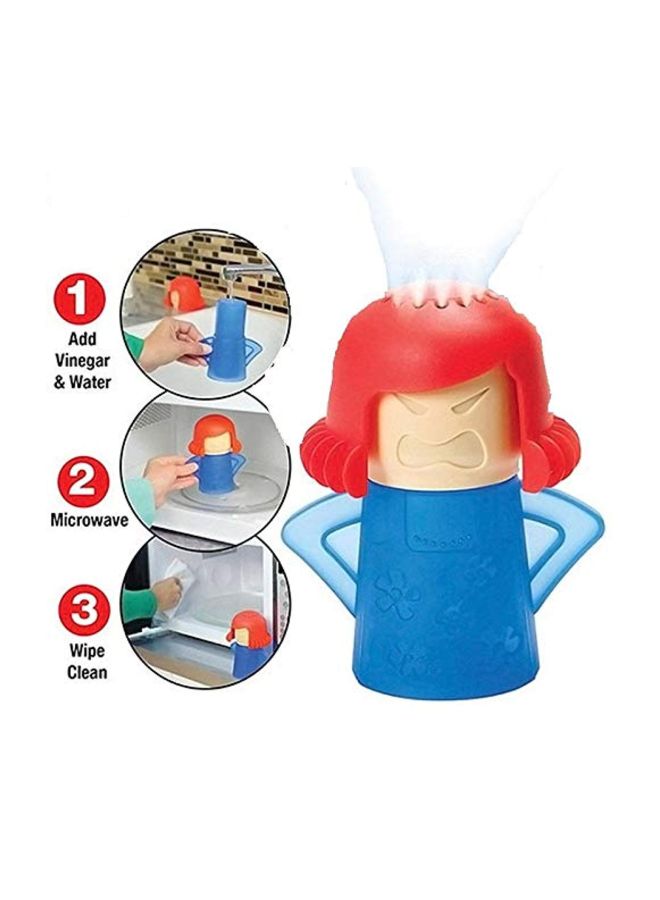 Angry Mama Microwave Cleaner Blue/Red 14.5x11x7.5cm  - Image 2