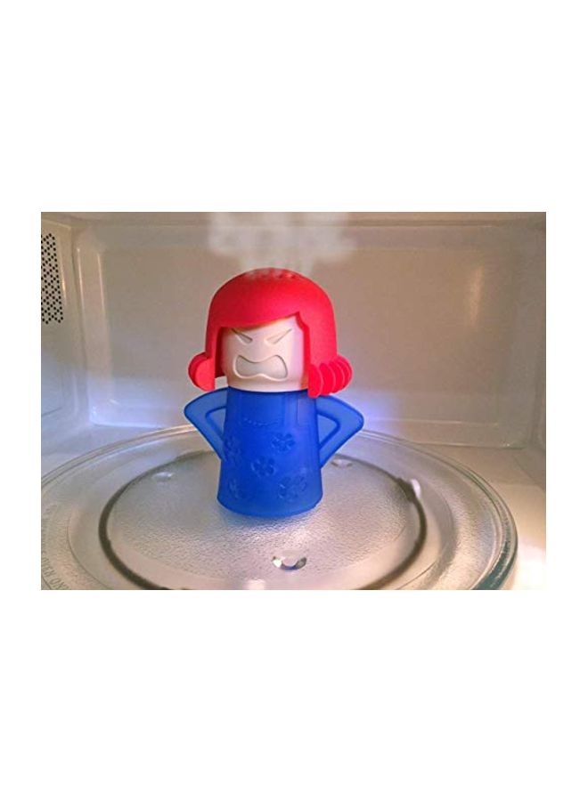 Angry Mama Microwave Cleaner Blue/Red/Beige 5.6x4.5inch  - Image 2