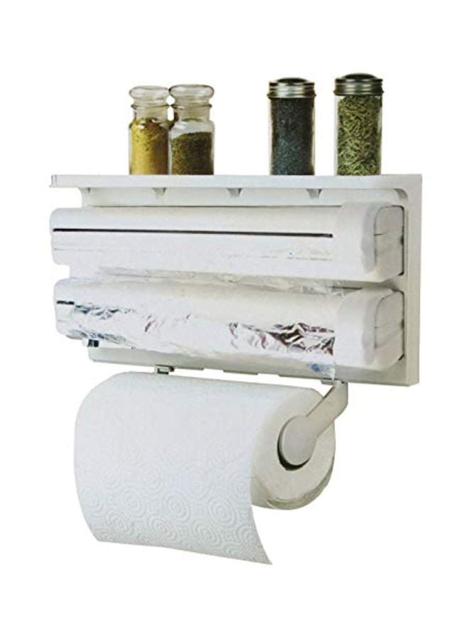 Feelings Kitchen Triple Paper Dispenser White - Image 1