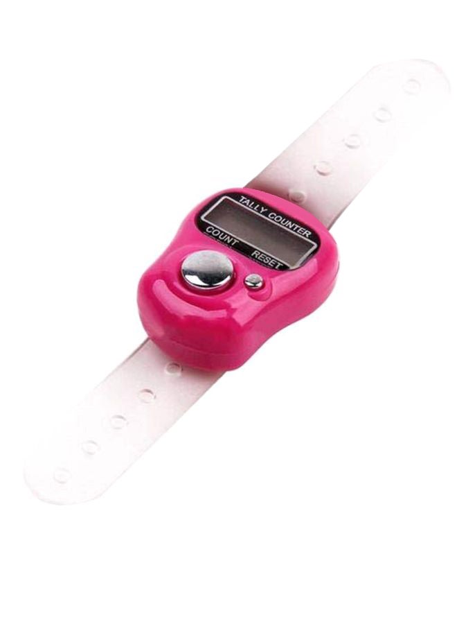 Tasbeeh Tally Counter Pink/Black  - Image 1
