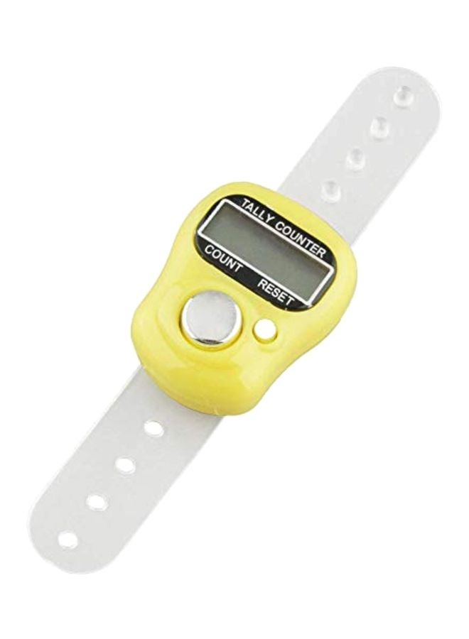 Tasbeeh Tally Counter Yellow/Black