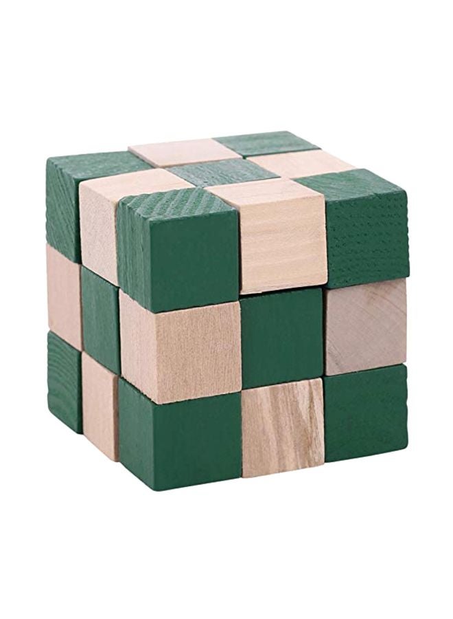 لعبة مكعب الثعبان الخشبية طراز CT171216RJ04