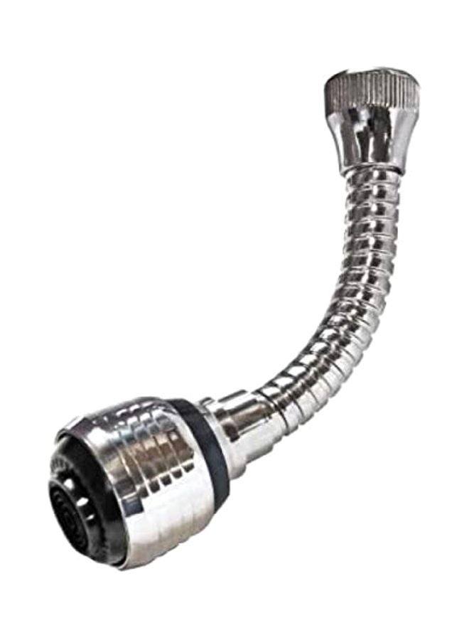 تربو فليكس رشاش صنبور مرن فضي 25x4.6x14.2سم  - Image 1
