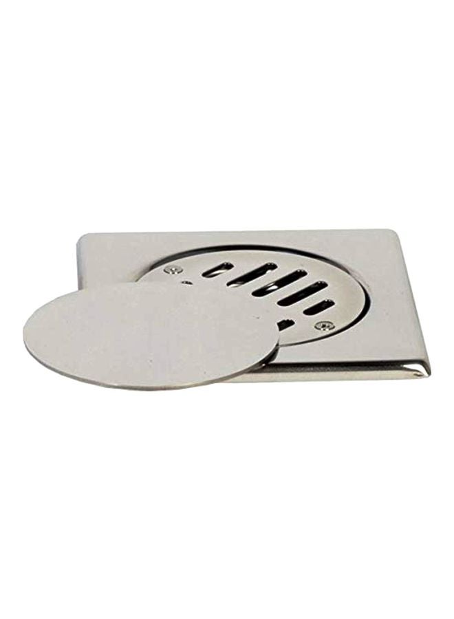 Stainless Steel Floor Drain Silver