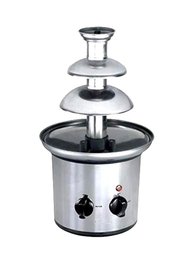 Countertop Chocolate Fountain B07NDNG4PT Silver/Black