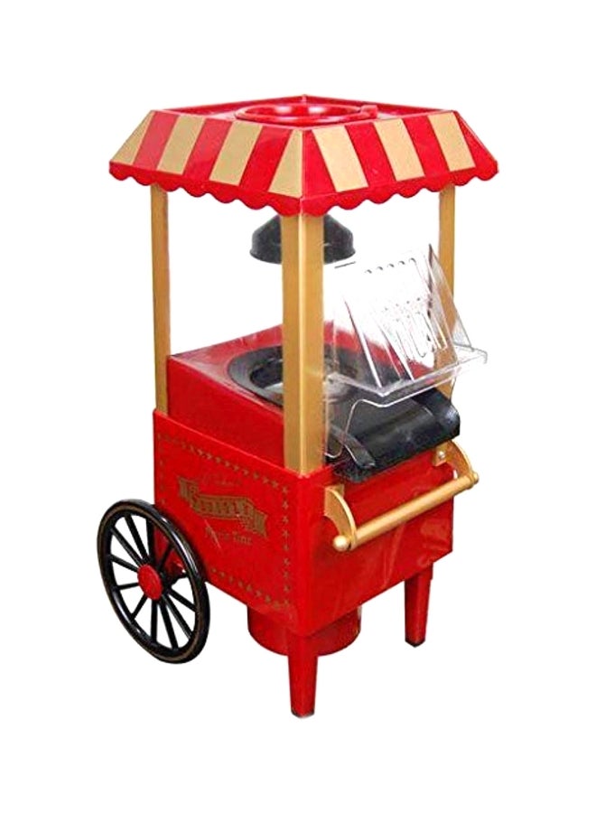 ماكينة صنع الفُشَار على شكل عربة B07MX2Y612 أحمر/برتقالي/أسود - Image 1