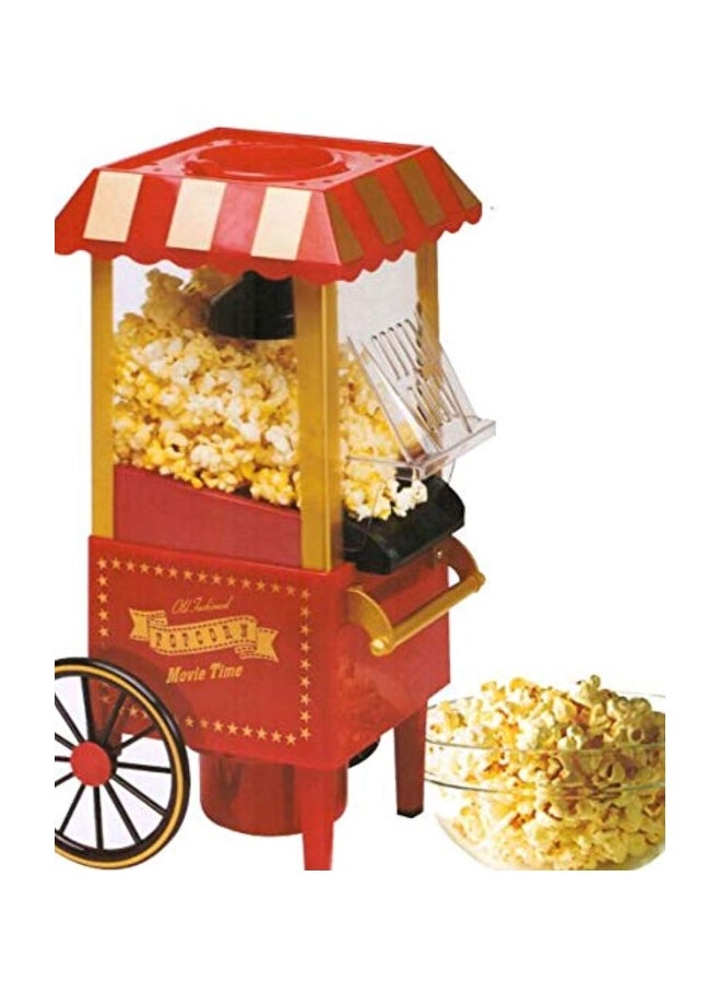 ماكينة صنع الفُشَار على شكل عربة B07MX2Y612 أحمر/برتقالي/أسود - Image 2