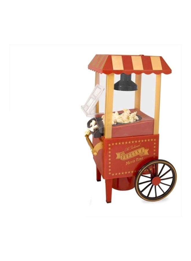 Old Fashioned Popcorn Maker 1200 Watt 1200 W B07MX7W7BJ Red/Yellow