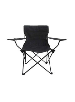 Generic Foldable Beach And Garden Chair 49x49x80 cm Black  - Image 3