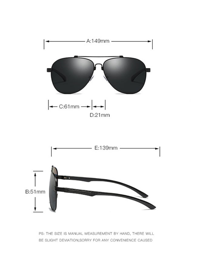 Sharpdo Polarized Aviator Sunglasses - Image 3