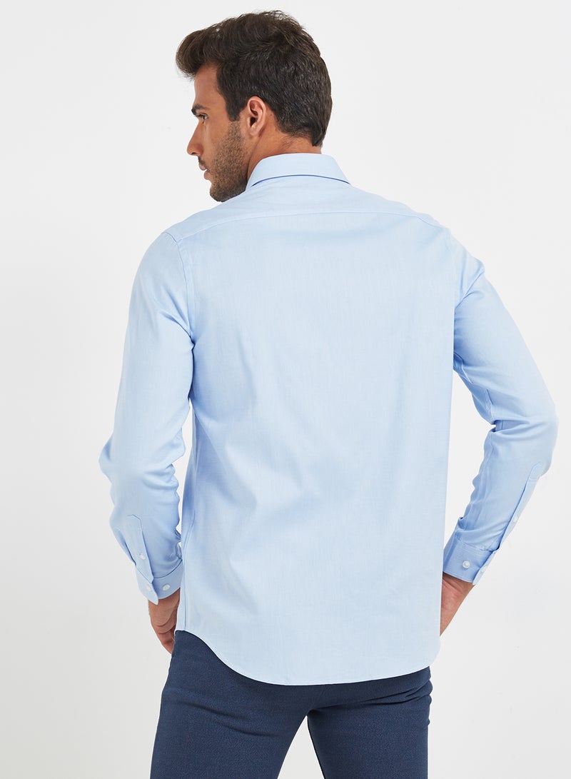 Iconic Formals Shirt Blue  - Image 2