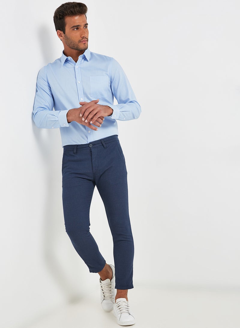 Iconic Formals Shirt Blue  - Image 3
