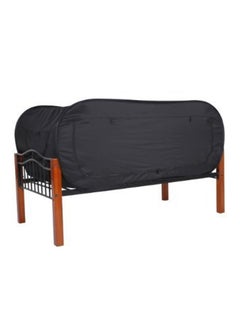 Privacy Pop Bed Tent Nylon Black Single/Bunk