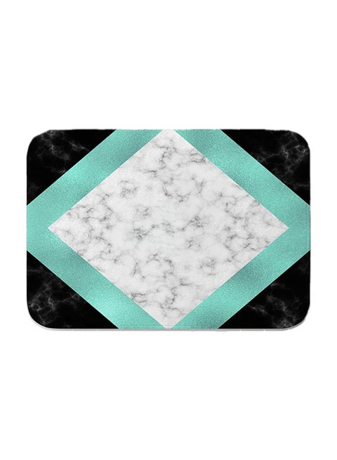 Marble Pattern Non-Slip Floor Mat Multicolour 40x60cm