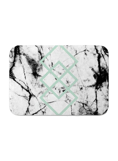 Marble Pattern Non-Slip Floor Mat Multicolour 40x60cm