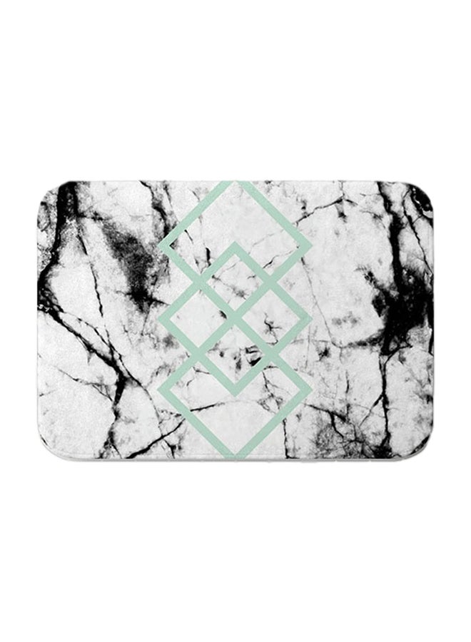 Marble Pattern Non-Slip Floor Mat Multicolour 40x60cm