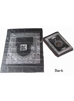 Generic Prayer Mat With Compass Bag Multicolour 60x30cm 