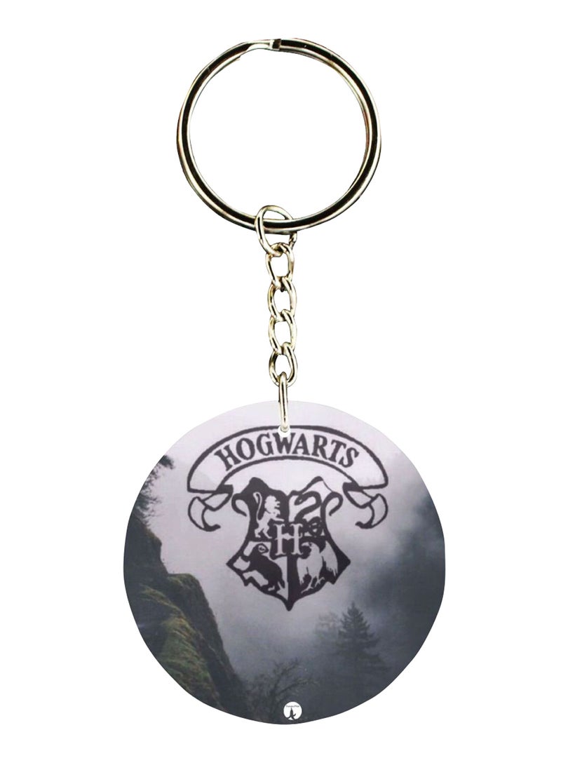 BP Double Sided Harry Potter Printed Keychain