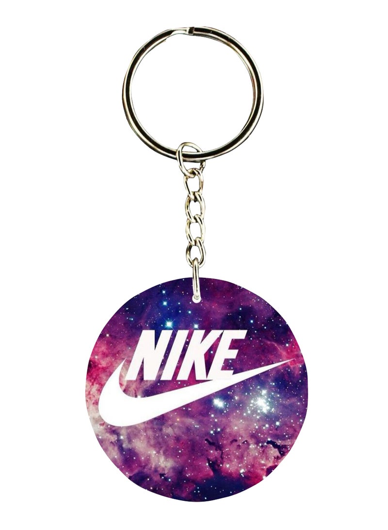 BP Double Sided Nike Printed Keychain