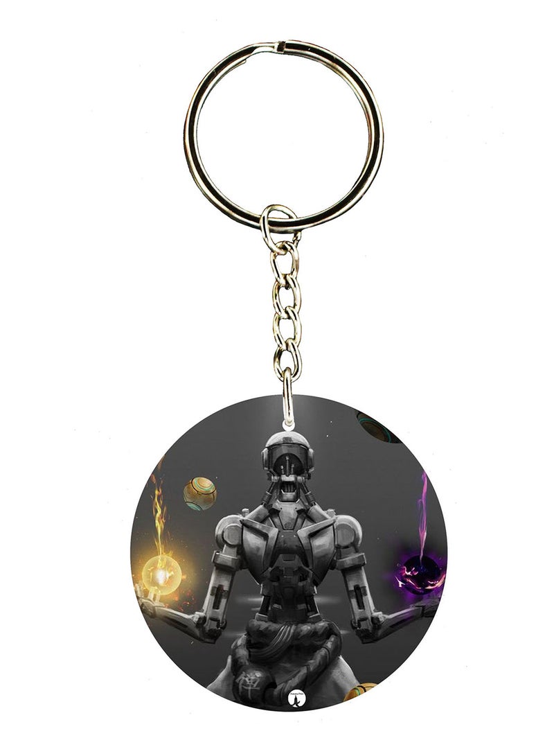 BP Overwatch Double Side Printed Keychain