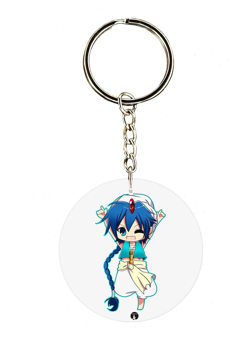 BP The Anime Magi Double Side Printed Keychain