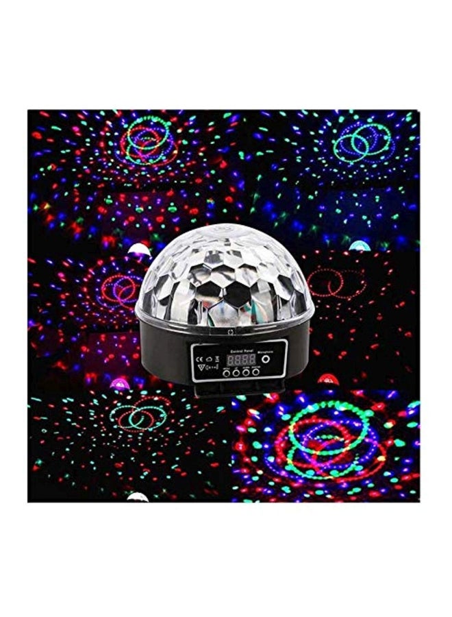 LED Crystal Ball Lamp Black/Clear - Image 4